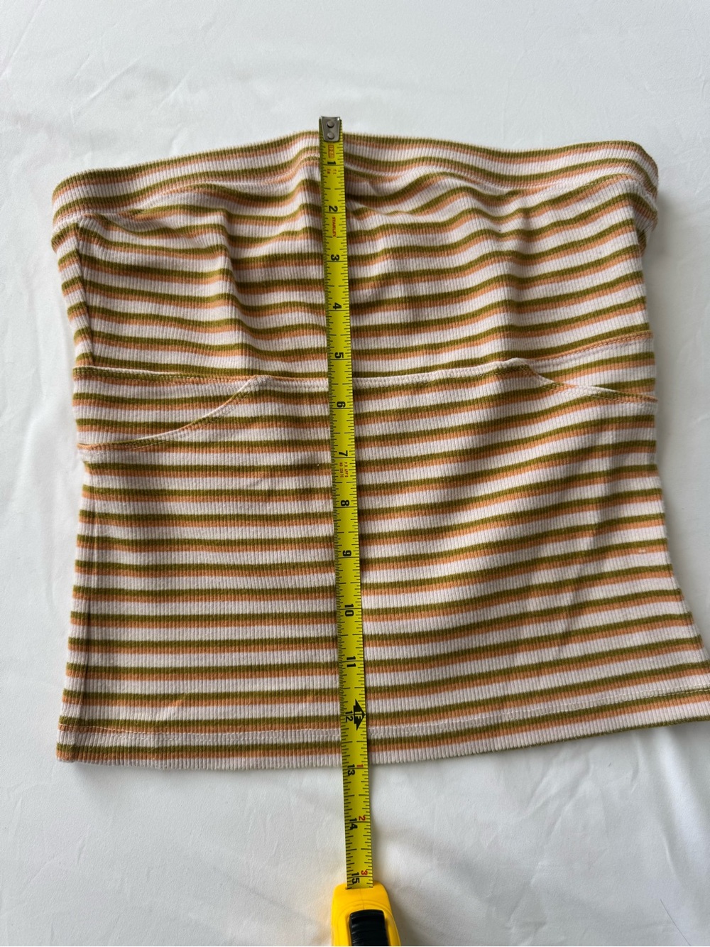 BDG Strapless Striped Tube Top - Size Medium - Picture 5 of 6